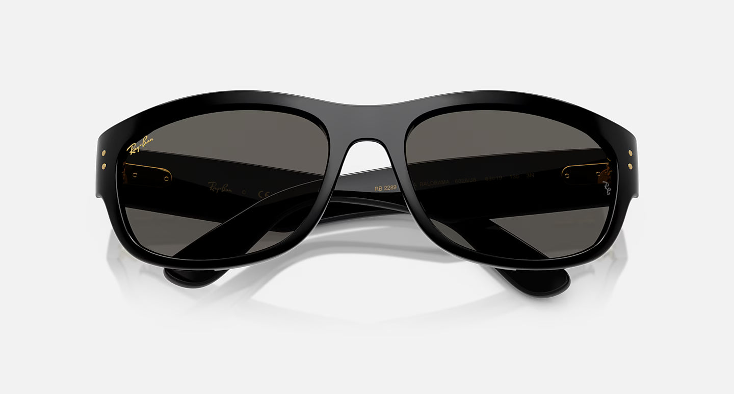 Ray-Ban Mega Balorama Blacked Out Collection ORB2289 63 By A$AP ROCKY