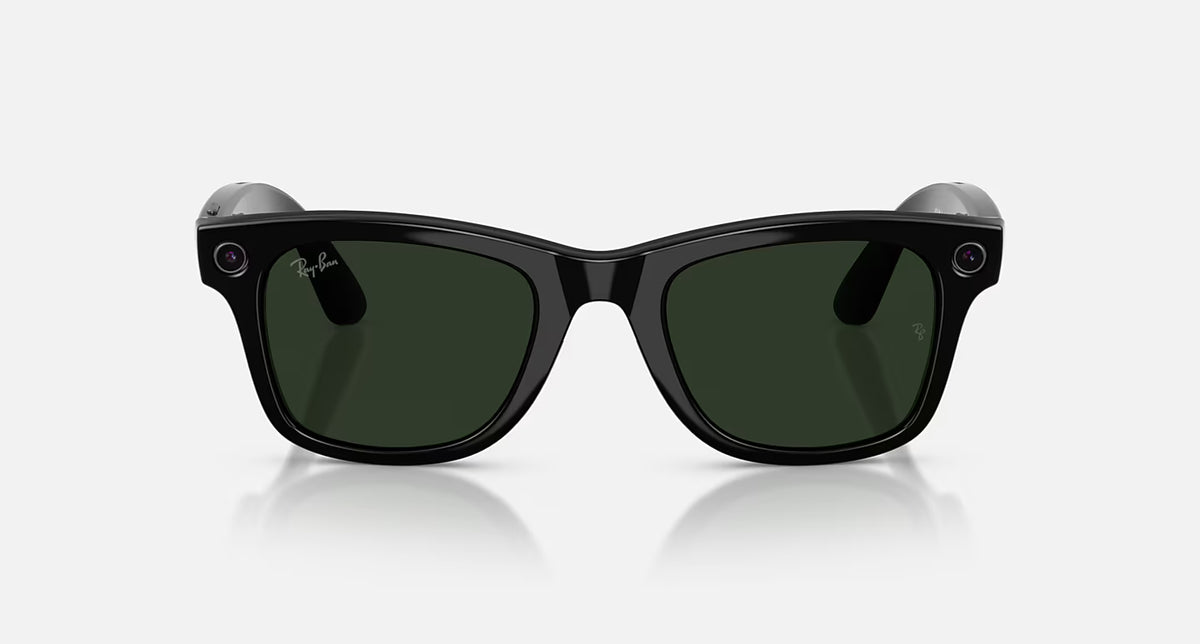 Ray-Ban META WAYFARER Transition Shiny Black - Geração 2 - RW4012 50