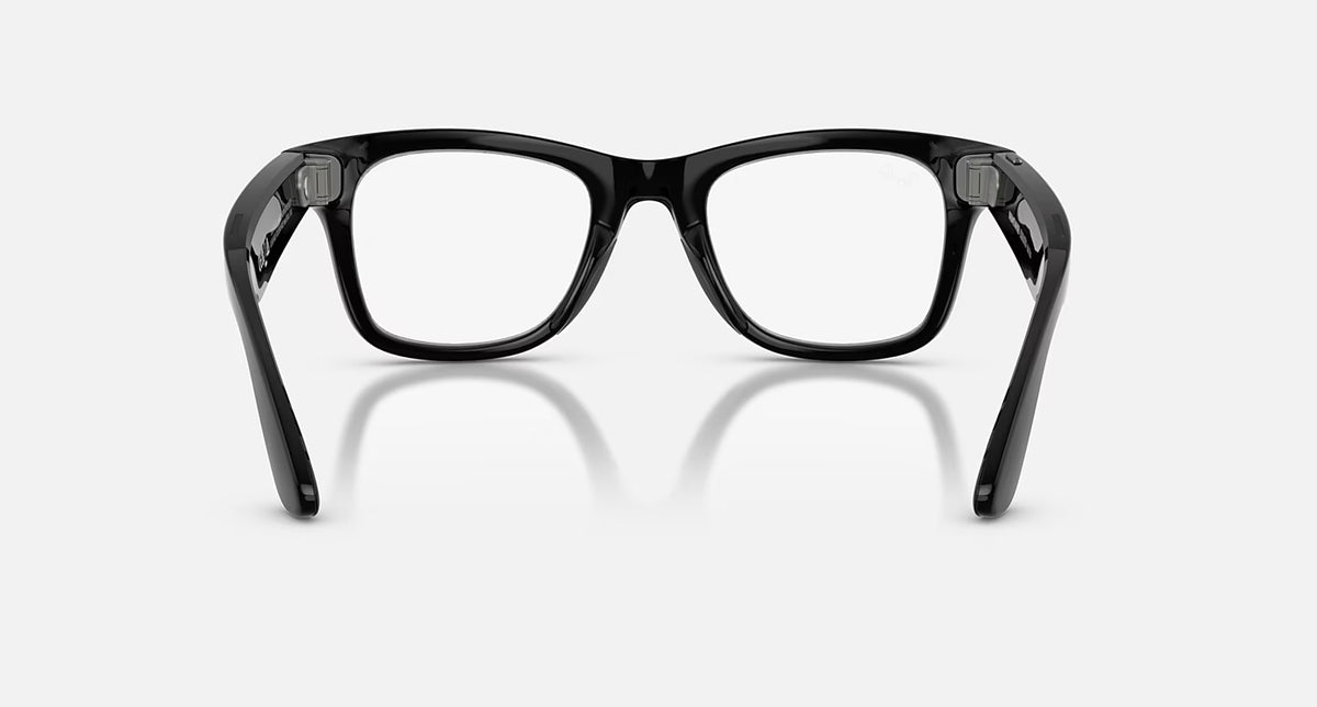 Ray-Ban META WAYFARER Transition Shiny Black - Geração 2 - RW4012 50