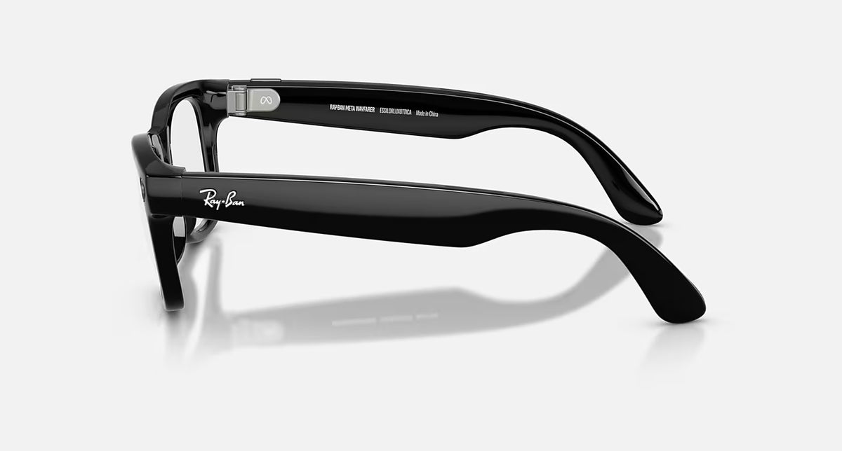 Ray-Ban META WAYFARER Transition Shiny Black - Geração 2 - RW4012 50